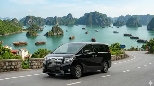Bac Ninh City to Halong Bay private car