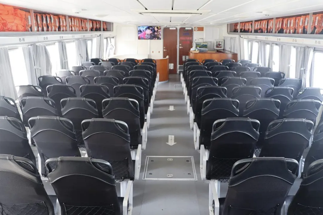 Seating on a hydrofoil