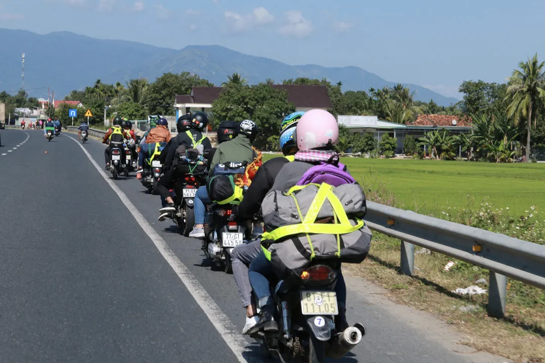 Motorbike from Ho Chi Minh to Can Tho